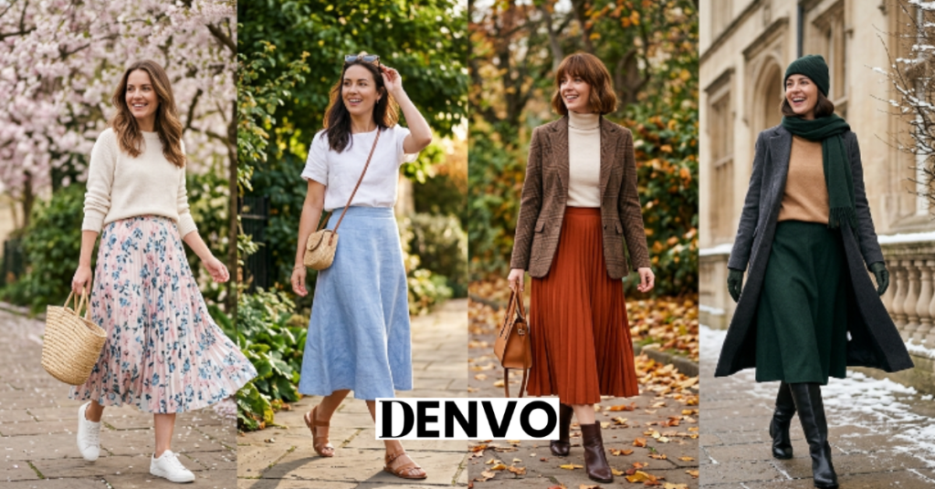 How to style a midi skirt