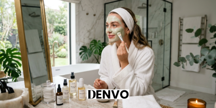 face mask skin care routine