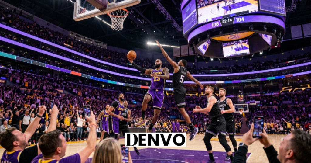 lakers vs sacramento kings match player stats